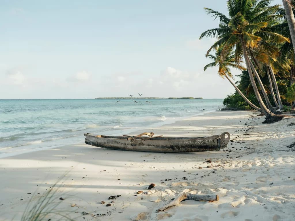 Gwinea Bissau - plaża na wyspach Bijagós