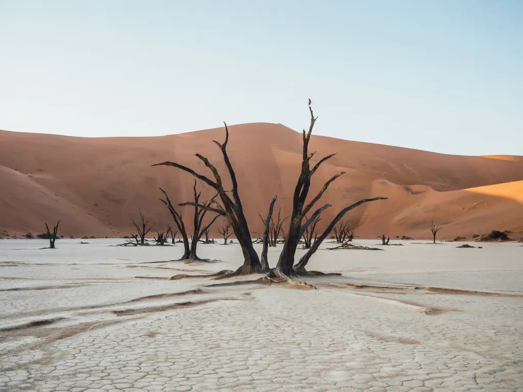 Namibia - czerwone wydmy Sossusvlei